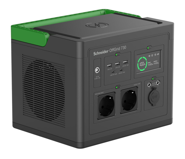 APC Stacja zasilania 730 (738Wh, 2x Schuko) - 1321547 - zdjęcie